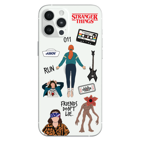 Чехол Stranger Things для iPhone 12 Pro Max 3089 фото
