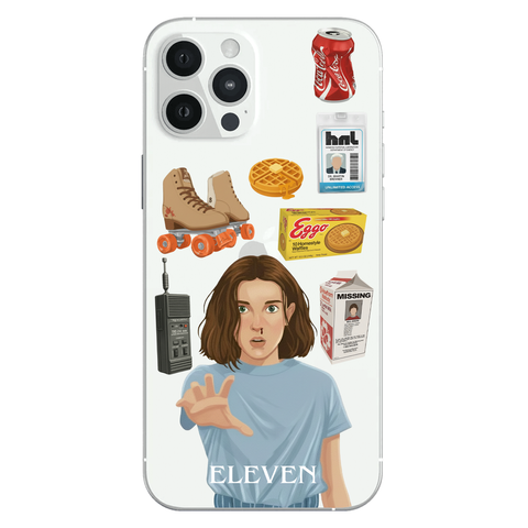 Чехол Stranger Things Eleven для iPhone 12 Pro Max 4738 фото