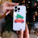 Чехол Новогодняя Машина для iPhone 14 Plus 3994 фото 2
