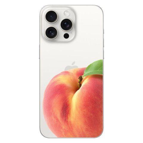 Чохол Summer Peach для iPhone 15 Pro Max 8885 фото