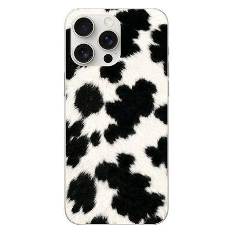 Чохол Monochrome Cow для iPhone 15 Pro Max 7822 фото