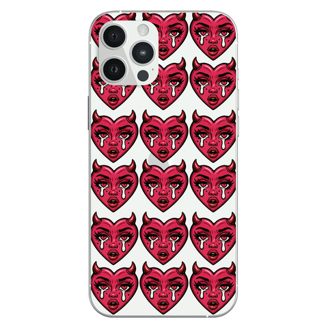 Чехол Devil Heart для iPhone 12 Pro Max 1574 фото