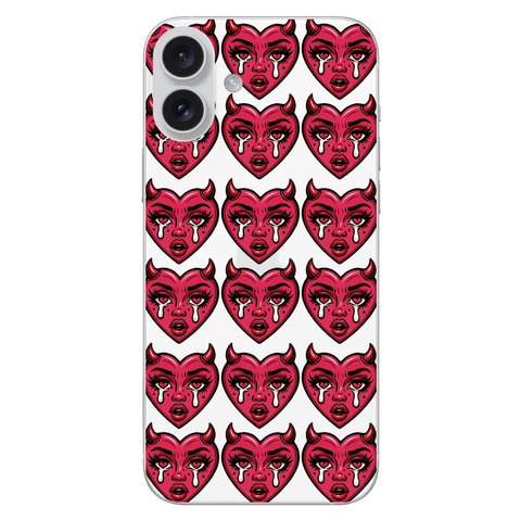 Чохол Devil Heart для iPhone 16 1522 фото